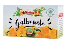Ceai de Galbenele AdNatura - 20 Plicuri pentru Sanatate Naturala