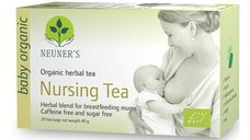 Ceai organic pentru alaptare Neuners, 20 plicuri, 40 g