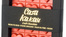 Ciocolata Vegana cu Capsuni si Zmeura Love, 70g - Casa Kakau