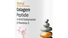 Colagen Peptide cu Acid Hialuronic si Vitamina C, 300g - Alevia
