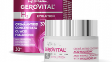 Crema antirid H3 Evolution cu acid hialuronic concentrat, 50ml, Gerovital