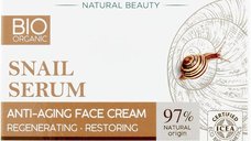 Crema Bio Antirid cu Extract de Melc, 50ml, Natura Verde
