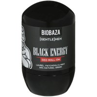 Deodorant natural pe baza de piatra de alaun pentru barbati Black Energy, 50ml, Biobaza - 1