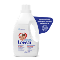 Detergent lichid pentru rufe colorate, 1.45 litri, Lovela Baby - 1