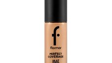 Fond de ten mat Flormar Perfect Coverage 314 Light Beige, 30ml