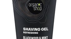 Gel de ras organic cu menta Blackwood, 150ml - Organic Shop
