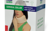 Guler cervical MedTextile Nr. 3 cu fixare usoara si tija de sustinere, 1 bucata