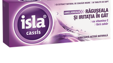 Isla Cassis - 30 Tablete de Supt pentru Gât - Engelhard Arzneimittel