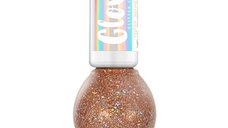 Lac de unghii Miss Sporty Glow Glitter 040 Golden Warmth, 7ml - Stralucire Aurie