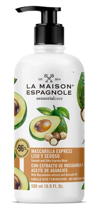 Masca de par pentru netezire si catifelare, 500ml, La Maison Espagnole - 1