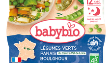 Meniu Bio cu Legume Verzi, Pastarnac si Bulgur - 230g BabyBio