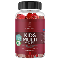 Multivitamine Kids cu aroma de capsuni, 60 jeleuri, Vitayummy - 1
