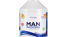 Multivitamine Swedish Nutra pentru barbati - 147 ingrediente, 500ml