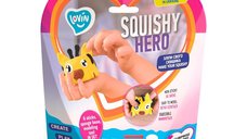 Oktoclay Air Clay Lovin Squishy Hero SquiRaff - set de modelaj cu argila usoara, 6 culori, 1 bucata