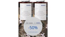 Pachet Gel de Dus Citrus Korres 2 x 250ml cu Reducere 50% la Al Doilea Produs