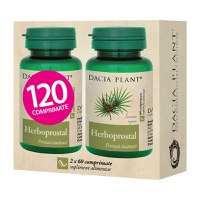 Pachet Herboprostal, 120 comprimate, Dacia Plant - 1