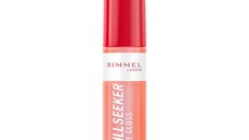Rimmel London Thrill Seeker Glassy Gloss 250 Peachy Vibes, luciu de buze, 10 ml