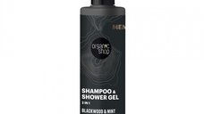 Sampon si gel de dus barbati Blackwood&Mint 280ml - Organic Shop