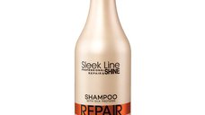 Sampon Sleek Line pentru Par Deteriorat, 1000ml - Reparare si Revitalizare