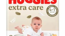 Scutece Extra Care Marimea 3 pentru 6-10 kg, 72 bucati, Huggies