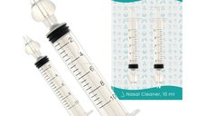 Set seringi lavaj nazal AppeKids pentru copii de peste 4 luni, 2x10ml