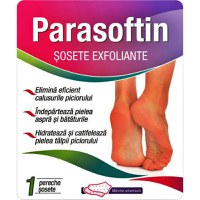 Sosete exfoliante Parasoftin, 1 pereche, Adex-Cosmetics - 1