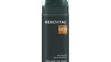 Spuma de ras Gerovital Men Sensitive 200ml pentru o experienta delicata