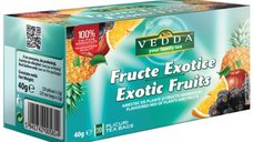 Vedda Ceai de Fructe Exotice, 20 plicuri a cate 2 g