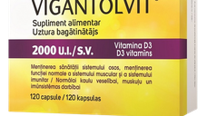 Vigantolvit 2000 UI/SV Vitamina D3 - 120 capsule de la Catalent