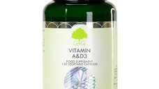 Vitamina A 10.000UI si D3 400UI, 120 capsule, G&G pentru sanatatea ta