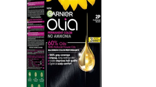 Vopsea permanenta fara amoniac Garnier Olia 2P Platinum Black, 174ml