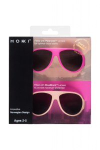 Ochelari de soare pentru copii MOKKI Click & Change, protectie UV, roz, 2-5 ani, set 2 perechi - 4