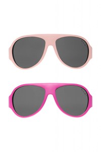 Ochelari de soare pentru copii MOKKI Click & Change, protectie UV, roz, 2-5 ani, set 2 perechi - 6