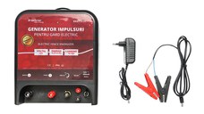 Aparat generator impulsuri DC 12/220V, 4 Joule, 70km pentru gard electric, Cod: BK87791,Brand: BRECKNER GERMANY