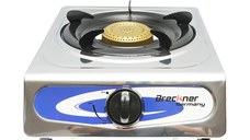 Aragaz, plita din inox cu un arzator metalic 2.5KW, aprindere automata 380x285x94mm, Cod: BK78958, Brand: BRECKNER GERMANY