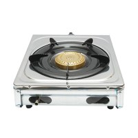 Aragaz, plita din inox cu un arzator metalic 2.5KW, aprindere automata 380x285x94mm, Cod: BK78958, Brand: BRECKNER GERMANY - 3