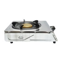 Aragaz, plita din inox cu un arzator metalic 2.5KW, aprindere automata 380x285x94mm, Cod: BK78958, Brand: BRECKNER GERMANY - 4