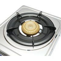 Aragaz, plita din inox cu un arzator metalic 2.5KW, aprindere automata 380x285x94mm, Cod: BK78958, Brand: BRECKNER GERMANY - 5