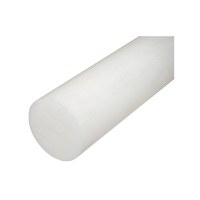 Bara poliamida, polioximetilena-poliacetal POM alba 1000x100mm 11.59 KG, Cod: DISKB68, Brand: BRECKNER GERMANY - 1