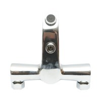 Baterie baie cada dus monocomanda, montaj perete, cartus ceramic, crom lucios, Cod: DISSY37 - 3