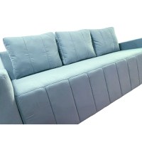 Canapea Extensibila Lambert, 240x80x75cm, 3 locuri, Amore 41 Navy, Glasspandoor - 3