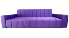 Canapea Fixa Pixie, 3 locuri, 215x83x85cm, Luna 65 Purple, Glasspandoor