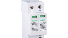 Descarcator la supratensiune cu semnalizare pentru sisteme fotovoltaice, 2P, 20-40KA, DC600V T2