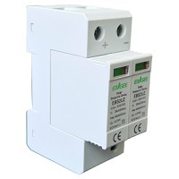 Descarcator la supratensiune cu semnalizare pentru sisteme fotovoltaice, 2P, 20-40KA, DC600V T2 - 2