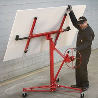 Dispozitiv pentru ridicat (macara) placi rigips carton, OSB, MDF, PAL, inaltime de ridicare 3,35m, Cod: BK98295, Brand: BRECKNER GERMANY - 3