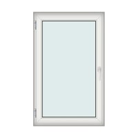 Fereastra 108x177cm, 1 canat, alb, stanga, Kirchberger - 1