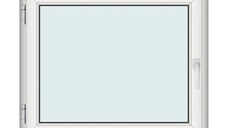 Fereastra 120x100cm, 1 canat, alb, stanga si rabatare, Klass, 7cm, 6 camere, 2 garnituri
