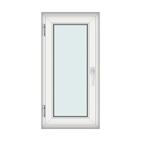 Fereastra 60x120cm, 1 canat, alb, stanga si rabatare, Klass, 7cm, 6 camere, 2 garnituri - 1