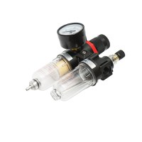 Filtru aer si ungator cu regulator de presiune max. 1 MPa, racord 1/4, Cod: DISMS32 - 4
