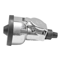 Fisa cu priza 7 pini pentru remorca, material carcasa metalica 12V, Cod: UTB101.31.029, Echivalență: DISAB29M, Breckner Germany - 2